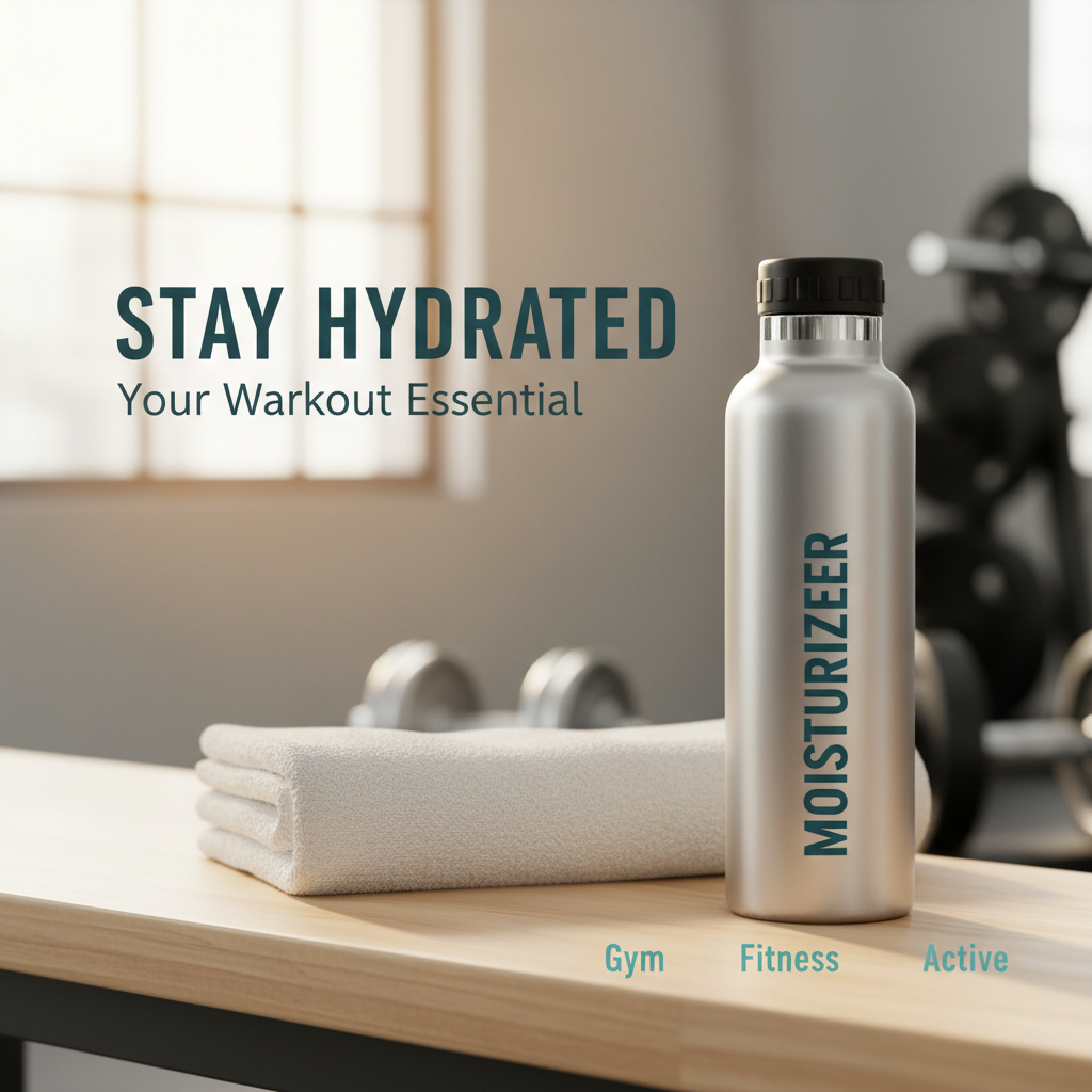 Moisturizer Gym Scene